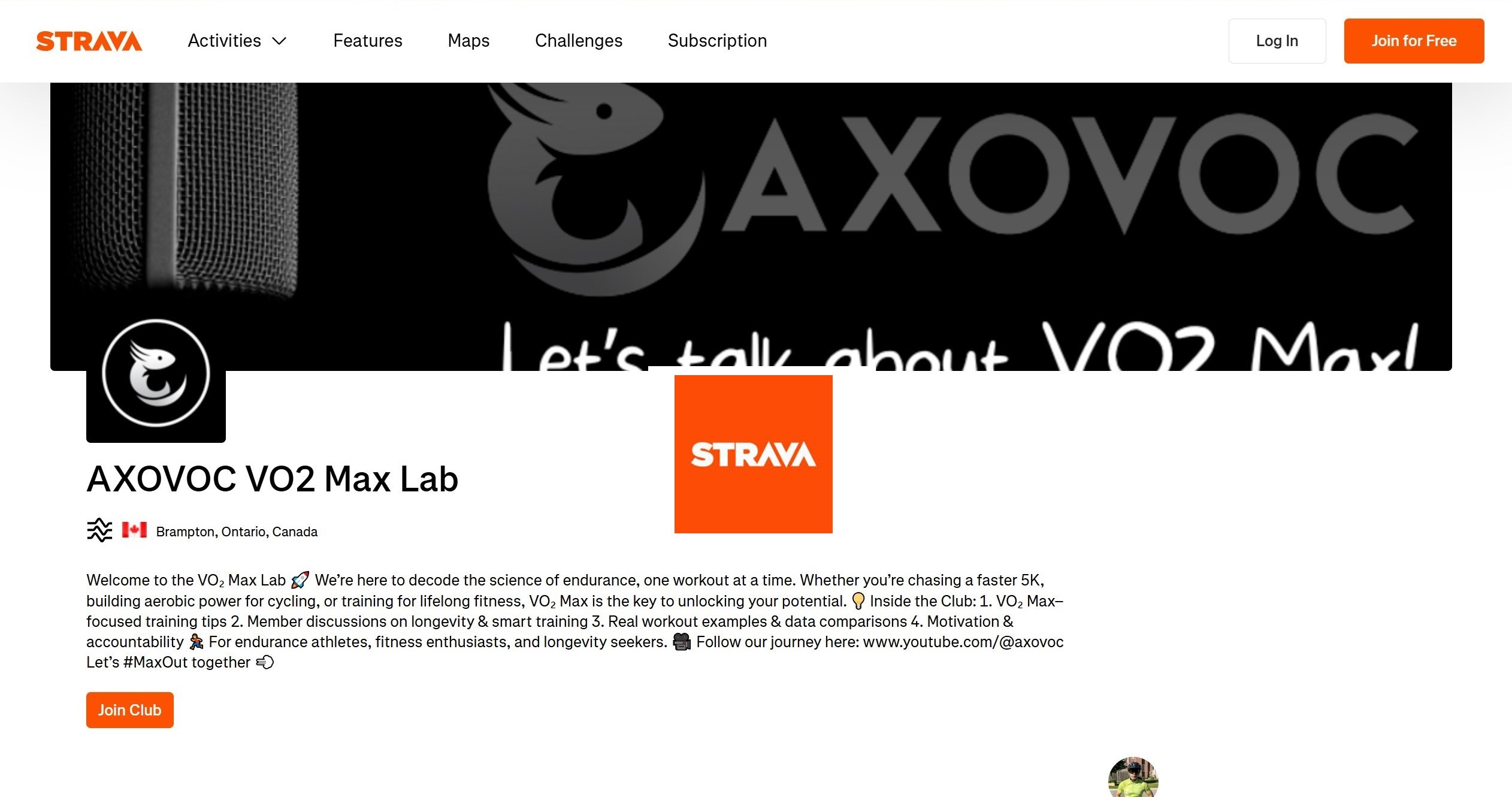 Strava Community
