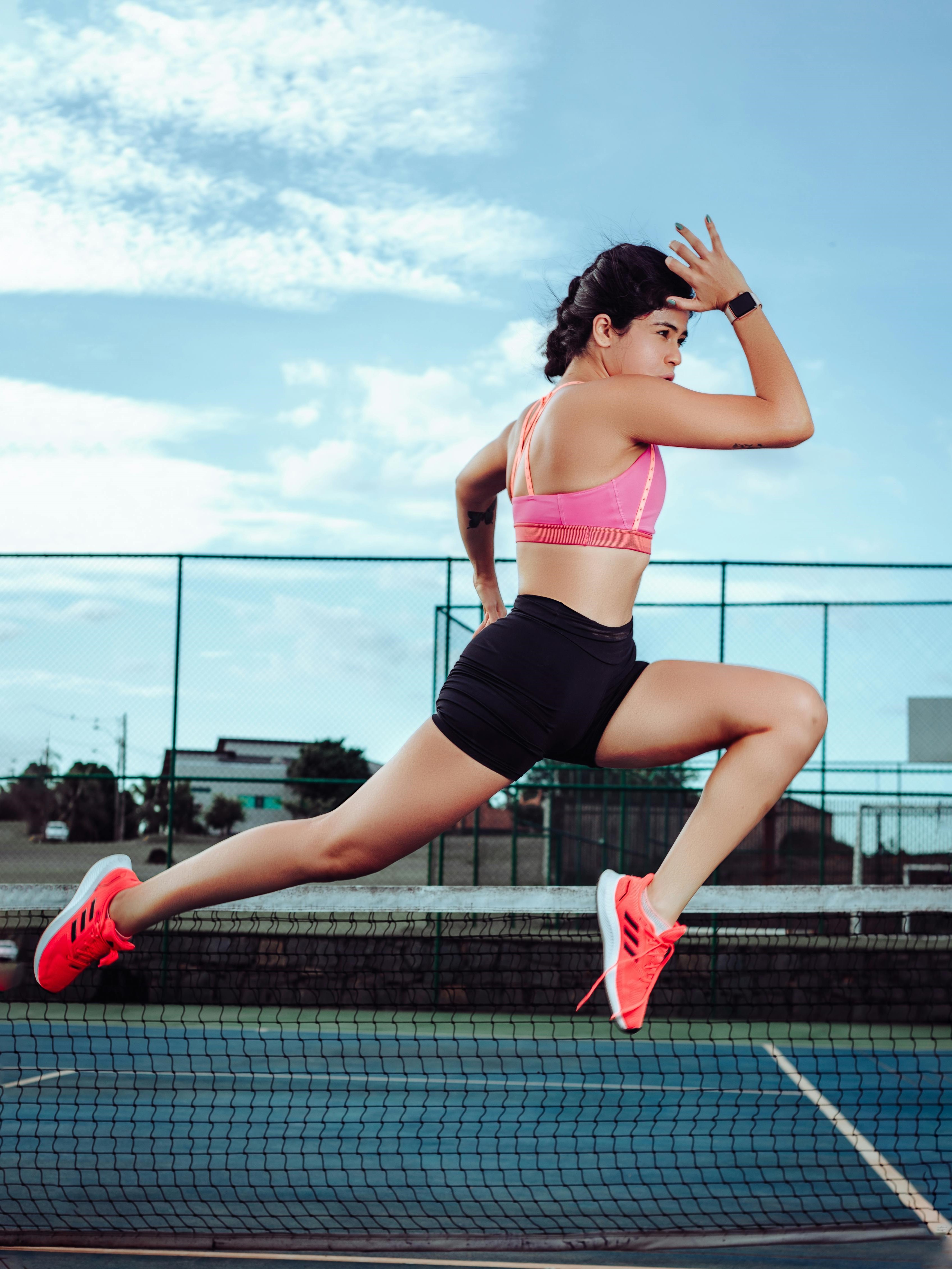 Woman running